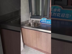 Внутренняя структура шкафа с балконом из нержавеющей стали Fadior